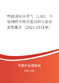 中國液化天然氣(LNG)冷能利用市場深度調(diào)研與發(fā)展趨勢報告(2025-2031年) 中國液化天然氣(LNG)冷能利用市場深度調(diào)研與發(fā)展趨勢報告(2025-2031年)