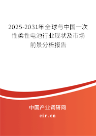 2025-2031年全球與中國(guó)一次性柔性電池行業(yè)現(xiàn)狀及市場(chǎng)前景分析報(bào)告