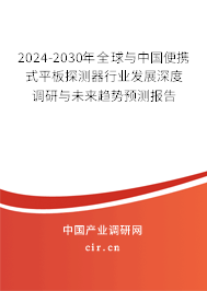 2024-2030年全球與中國(guó)便攜式平板探測(cè)器行業(yè)發(fā)展深度調(diào)研與未來(lái)趨勢(shì)預(yù)測(cè)報(bào)告