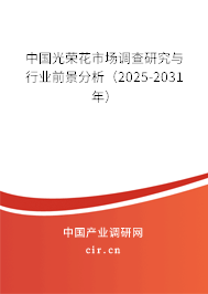 中國光榮花市場(chǎng)調(diào)查研究與行業(yè)前景分析（2025-2031年）