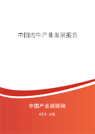 中國(guó)肉牛產(chǎn)業(yè)發(fā)展報(bào)告