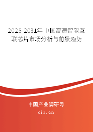 2025-2031年中國(guó)高速智能互聯(lián)芯片市場(chǎng)分析與前景趨勢(shì)