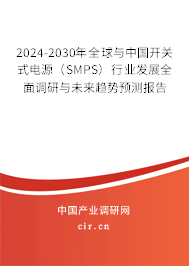 2024-2030年全球與中國開關式電源（SMPS）行業(yè)發(fā)展全面調研與未來趨勢預測報告
