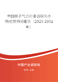 中國離子氣刀行業(yè)調(diào)研與市場前景預測報告（2025-2031年）