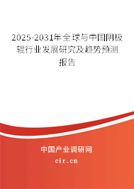 2025-2031年全球與中國陰極輥行業(yè)發(fā)展研究及趨勢預(yù)測報(bào)告