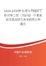 2024-2030年全球與中國(guó)叔丁基對(duì)苯二酚(TBHQ)行業(yè)發(fā)展深度調(diào)研與未來(lái)趨勢(shì)分析報(bào)告 2024-2030年全球與中國(guó)叔丁基對(duì)苯二酚(TBHQ)行業(yè)發(fā)展深度調(diào)研與未來(lái)趨勢(shì)分析報(bào)告