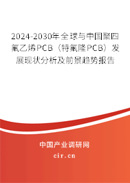 2024-2030年全球與中國聚四氟乙烯PCB(特氟隆PCB)發(fā)展現(xiàn)狀分析及前景趨勢報告 2024-2030年全球與中國聚四氟乙烯PCB(特氟隆PCB)發(fā)展現(xiàn)狀分析及前景趨勢報告
