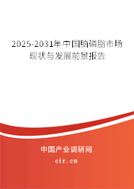 2025-2031年中國腦磷脂市場現(xiàn)狀與發(fā)展前景報告 2025-2031年中國腦磷脂市場現(xiàn)狀與發(fā)展前景報告