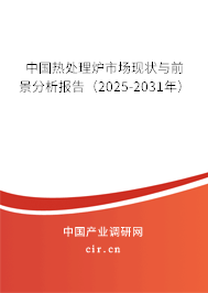 中國熱處理爐市場現(xiàn)狀與前景分析報告(2025-2031年) 中國熱處理爐市場現(xiàn)狀與前景分析報告(2025-2031年)