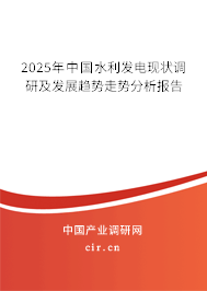 2025年中國水利發(fā)電現(xiàn)狀調(diào)研及發(fā)展趨勢(shì)走勢(shì)分析報(bào)告