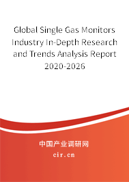 Global Single Gas Monitors Industry In-Depth Research and Trends Analysis Report 2020-2026 Global Single Gas Monitors Industry In-Depth Research and Trends Analysis Report 2020-2026