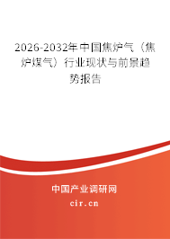 2026-2032年中國焦?fàn)t氣（焦?fàn)t煤氣）行業(yè)現(xiàn)狀與前景趨勢報(bào)告