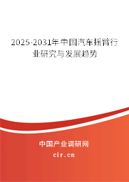 2025-2031年中國汽車搖臂行業(yè)研究與發(fā)展趨勢