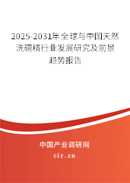 2025-2031年全球與中國天然洗碗精行業(yè)發(fā)展研究及前景趨勢(shì)報(bào)告