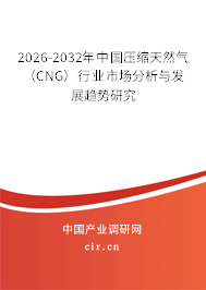 2026-2032年中國(guó)壓縮天然氣(CNG)行業(yè)市場(chǎng)分析與發(fā)展趨勢(shì)研究 2026-2032年中國(guó)壓縮天然氣(CNG)行業(yè)市場(chǎng)分析與發(fā)展趨勢(shì)研究