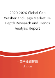 2020-2026 Global Cap Washer and Cage Market In-Depth Research and Trends Analysis Report 2020-2026 Global Cap Washer and Cage Market In-Depth Research and Trends Analysis Report