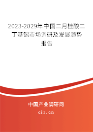 2023-2029年中國二月桂酸二丁基錫市場(chǎng)調(diào)研及發(fā)展趨勢(shì)報(bào)告 2023-2029年中國二月桂酸二丁基錫市場(chǎng)調(diào)研及發(fā)展趨勢(shì)報(bào)告