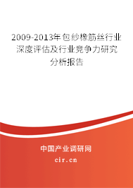 2009-2013年包紗橡筋絲行業(yè)深度評估及行業(yè)競爭力研究分析報告