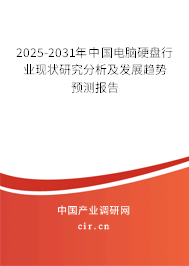 2025-2031年中國電腦硬盤行業(yè)現(xiàn)狀研究分析及發(fā)展趨勢預(yù)測報告