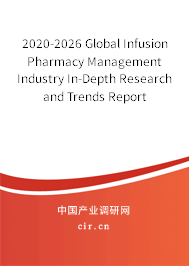 2020-2026 Global Infusion Pharmacy Management Industry In-Depth Research and Trends Report 2020-2026 Global Infusion Pharmacy Management Industry In-Depth Research and Trends Report