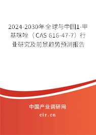 2024-2030年全球與中國1-甲基咪唑（CAS 616-47-7）行業(yè)研究及前景趨勢預(yù)測報(bào)告
