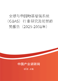 全球與中國地基增強系統(tǒng)(GBAS)行業(yè)研究及前景趨勢報告(2025-2031年) 全球與中國地基增強系統(tǒng)(GBAS)行業(yè)研究及前景趨勢報告(2025-2031年)