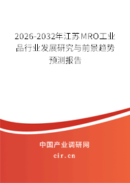 2026-2032年江蘇MRO工業(yè)品行業(yè)發(fā)展研究與前景趨勢預(yù)測報(bào)告