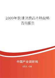 2009年快速消費(fèi)品市場戰(zhàn)略咨詢報(bào)告