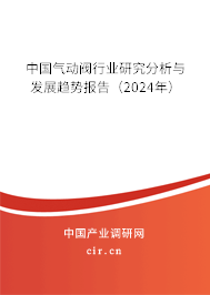 中國氣動(dòng)閥行業(yè)研究分析與發(fā)展趨勢報(bào)告(2024年) 中國氣動(dòng)閥行業(yè)研究分析與發(fā)展趨勢報(bào)告(2024年)