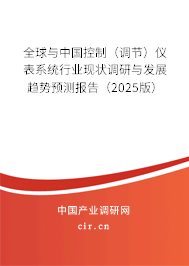 全球與中國控制（調(diào)節(jié)）儀表系統(tǒng)行業(yè)現(xiàn)狀調(diào)研與發(fā)展趨勢預(yù)測報告（2025版）