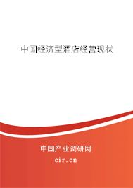 中國經(jīng)濟(jì)型酒店經(jīng)營現(xiàn)狀