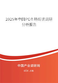 2025年中國PE市場現(xiàn)狀調(diào)研分析報(bào)告 2025年中國PE市場現(xiàn)狀調(diào)研分析報(bào)告
