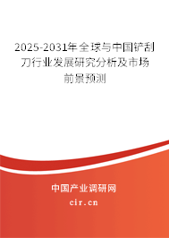 2025-2031年全球與中國鏟刮刀行業(yè)發(fā)展研究分析及市場前景預測 2025-2031年全球與中國鏟刮刀行業(yè)發(fā)展研究分析及市場前景預測