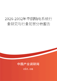 2025-2031年中國腦電系統(tǒng)行業(yè)研究與行業(yè)前景分析報告