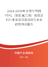 2024-2030年全球與中國(guó)PTFE（聚四氟乙烯）覆膜濾料行業(yè)發(fā)展深度調(diào)研與未來趨勢(shì)預(yù)測(cè)報(bào)告