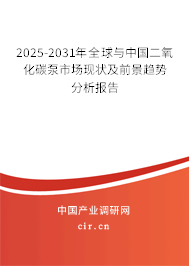 2025-2031年全球與中國二氧化碳泵市場現(xiàn)狀及前景趨勢分析報告