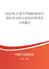 2025年全球與中國碳刷架市場現(xiàn)狀調(diào)研與發(fā)展前景預測分析報告
