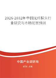 2025-2031年中國(guó)光纖探頭行業(yè)研究與市場(chǎng)前景預(yù)測(cè)