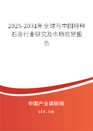 2025-2031年全球與中國特種石墨行業(yè)研究及市場前景報告 2025-2031年全球與中國特種石墨行業(yè)研究及市場前景報告