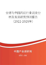 全球與中國丙烷行業(yè)調查分析及發(fā)展趨勢預測報告（2022-2028年）