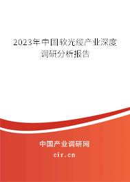 2023年中國軟光纜產(chǎn)業(yè)深度調研分析報告