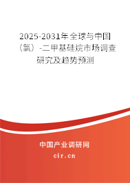 2025-2031年全球與中國（氯）-二甲基硅烷市場調查研究及趨勢預測