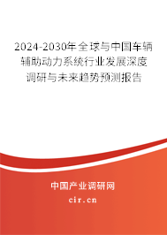 2024-2030年全球與中國(guó)車(chē)輛輔助動(dòng)力系統(tǒng)行業(yè)發(fā)展深度調(diào)研與未來(lái)趨勢(shì)預(yù)測(cè)報(bào)告 2024-2030年全球與中國(guó)車(chē)輛輔助動(dòng)力系統(tǒng)行業(yè)發(fā)展深度調(diào)研與未來(lái)趨勢(shì)預(yù)測(cè)報(bào)告