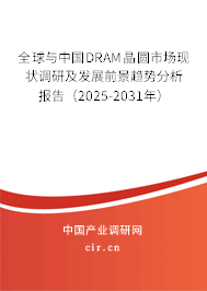 全球與中國DRAM晶圓市場現(xiàn)狀調(diào)研及發(fā)展前景趨勢分析報(bào)告（2025-2031年）