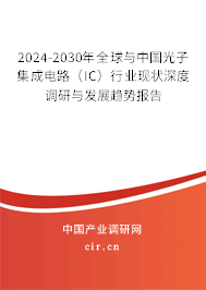 2024-2030年全球與中國光子集成電路（IC）行業(yè)現(xiàn)狀深度調(diào)研與發(fā)展趨勢報告