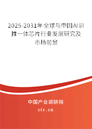 2025-2031年全球與中國(guó)AI訓(xùn)推一體芯片行業(yè)發(fā)展研究及市場(chǎng)前景