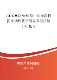 2026年版全球與中國(guó)電動(dòng)拖把市場(chǎng)現(xiàn)狀調(diào)研與發(fā)展趨勢(shì)分析報(bào)告