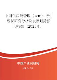 中國(guó)供應(yīng)鏈管理（scm）行業(yè)現(xiàn)狀研究分析及發(fā)展趨勢(shì)預(yù)測(cè)報(bào)告（2025年）