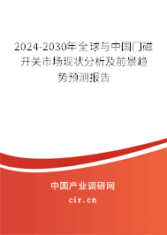 2024-2030年全球與中國門磁開關(guān)市場現(xiàn)狀分析及前景趨勢預(yù)測報告