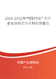 2026-2032年中國(guó)RTB廣告行業(yè)發(fā)展研究與市場(chǎng)前景報(bào)告